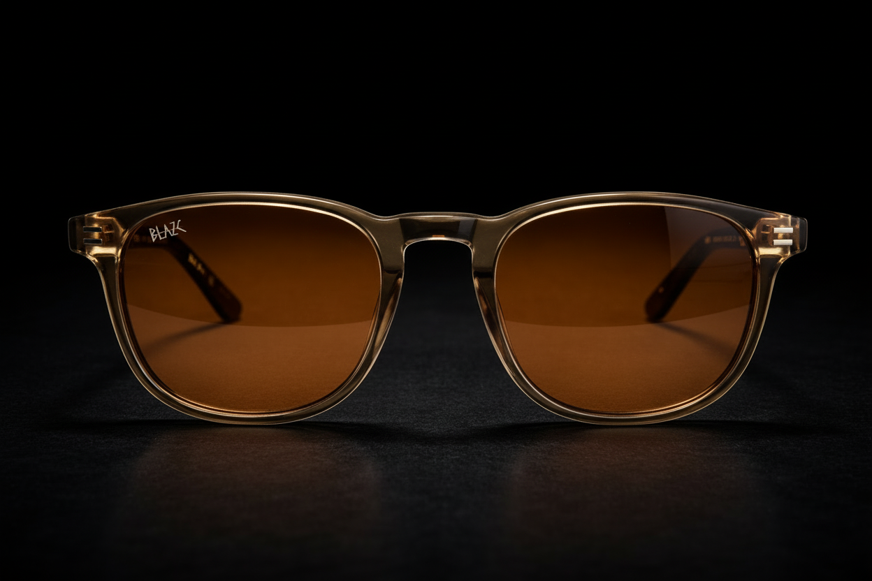 TORCH sunglasses dark studio head-on
