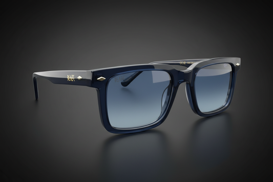 Navy Blue — 3/4 Bright